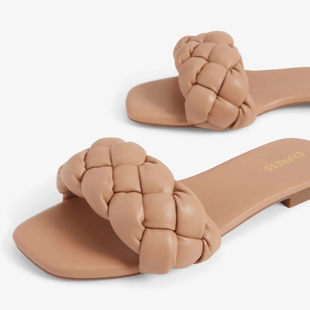 NWOT Express Braided Sandals